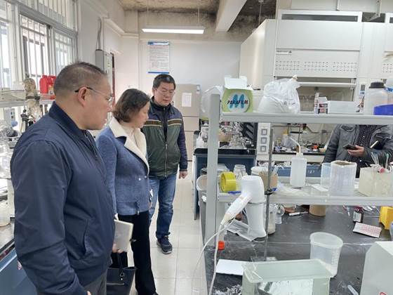 公司开展2023年年末实验室安全大检查