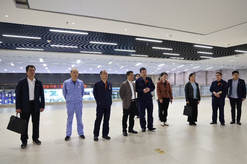 公司“强国行”专项行动走进华谊钦州化工新材料一体化基地（2025-11-10）