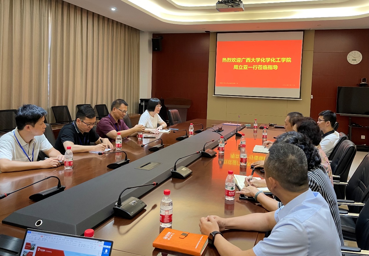 公司领导带队走访企业，积极推动校企产学研合作