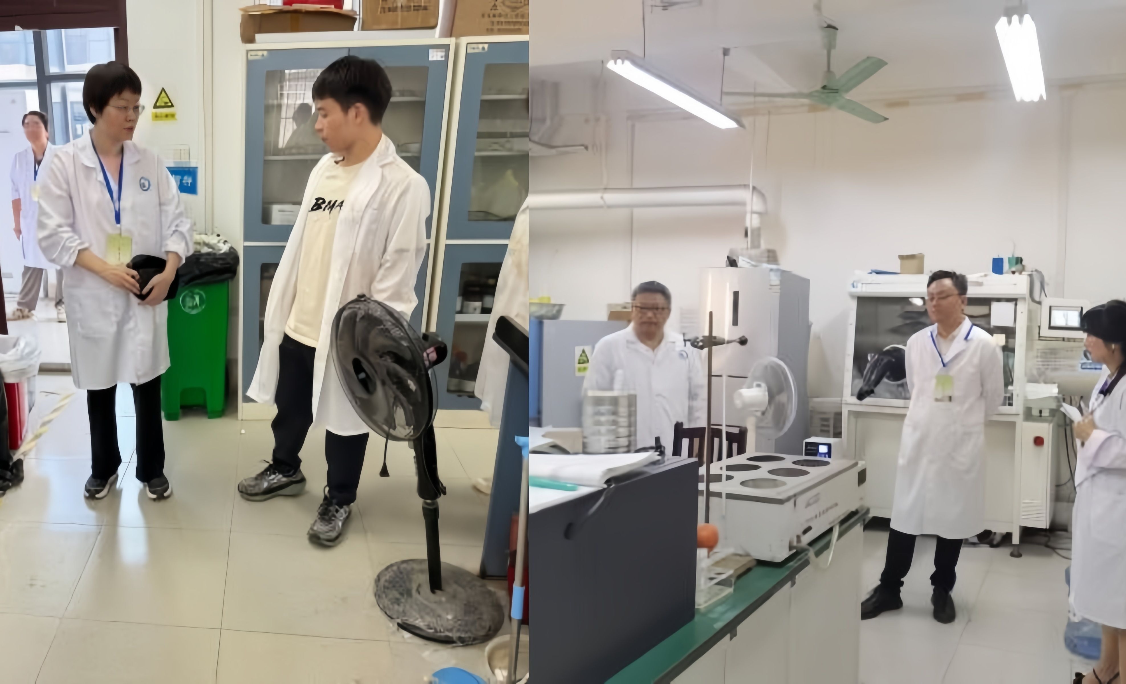 公司开展2025年春季学期期末实验室安全大检查