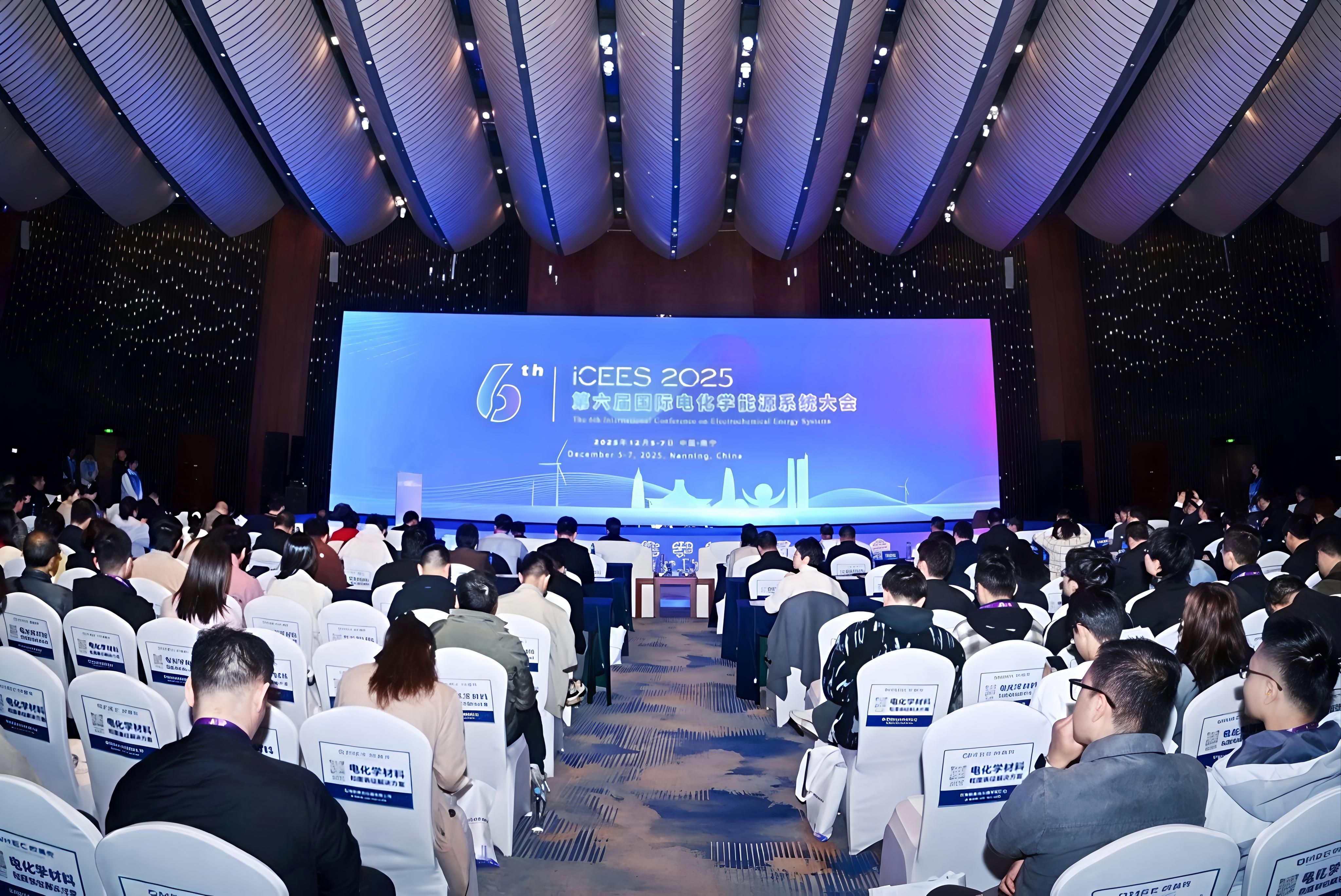 公司共同承办第六届国际电化学能源系统大会