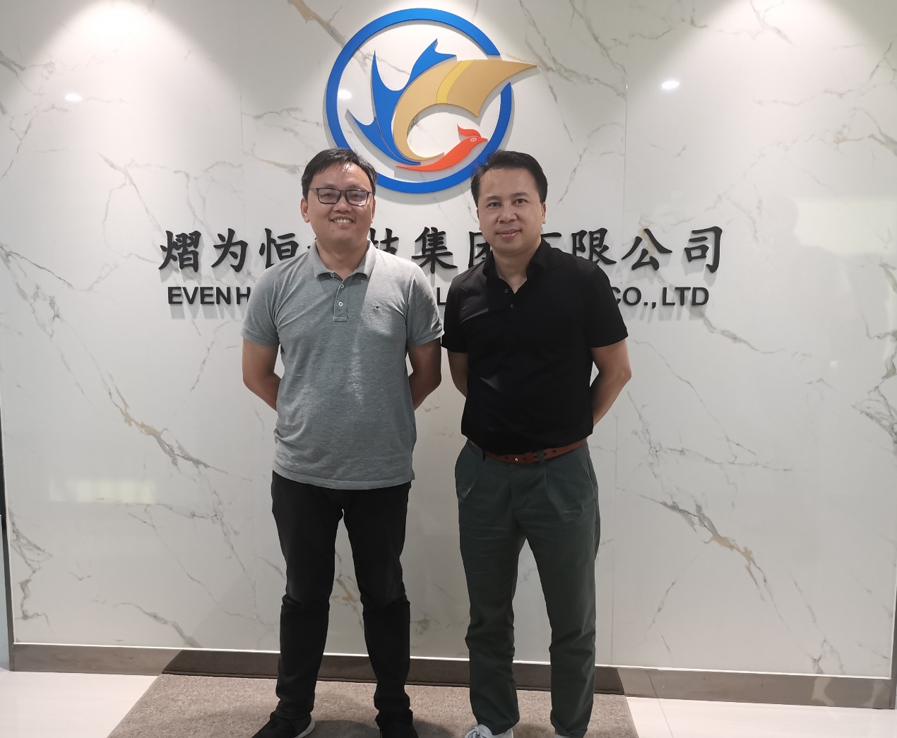 公司领导访企开拓产学研和员工就业渠道